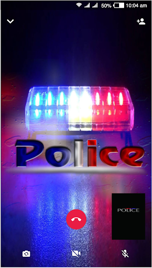 Police Fake Call | Voice Call Screenshot 0