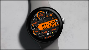 Digital Fnx353 Watch Face Screenshot 0