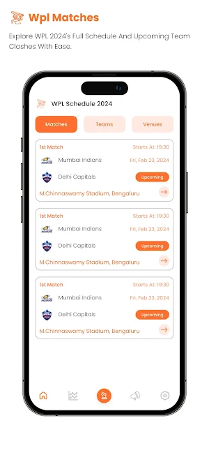 WPL Schedule & Fantasy 2024 Screenshot 1