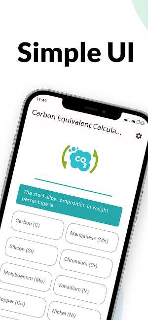 Carbon Equivalent Calculator Screenshot 0