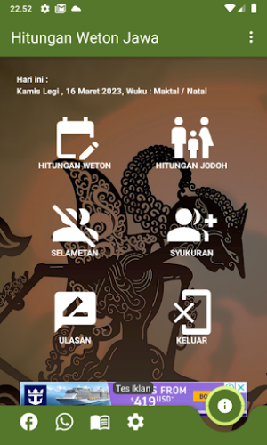 Hitungan Weton Jawa Kuno Screenshot 0