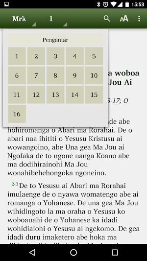Alkitab Tugutil Screenshot 3