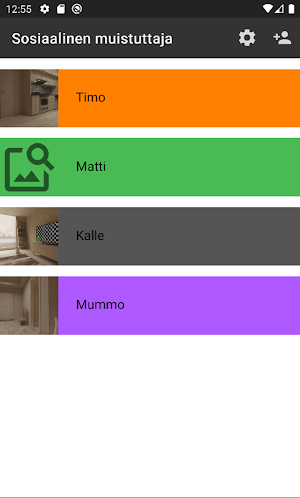 Sosiaalinen muistuttaja Screenshot 0