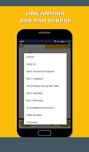 Matematika SMP Kelas 8 Semester 2 Kurikulum 2013 Screenshot 1