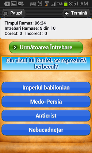 Intrebari Biblice Trivia Quiz Screenshot 2
