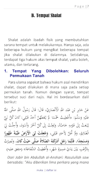 Waktu Dan Tempat Shalat Screenshot 3