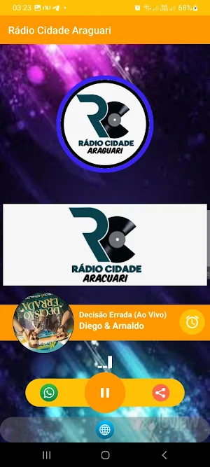 RÁDIO CIDADE ARAGUARI Screenshot 1