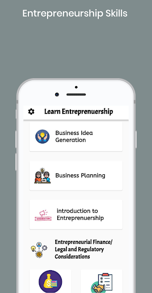 Learn Entrepreneurship Skills Screenshot 2