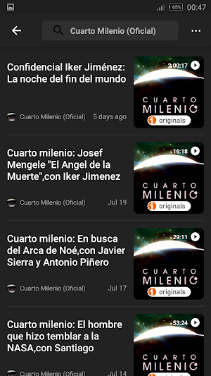 Spain Podcast Screenshot 2