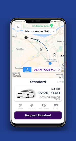Dean Taxis Screenshot 1