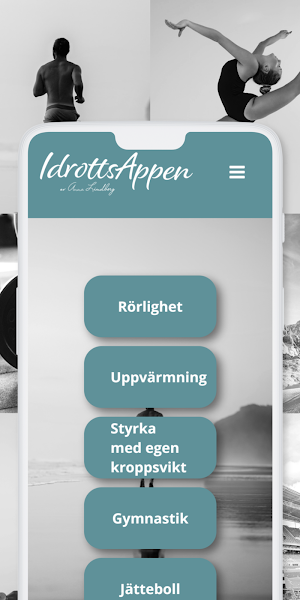 IdrottsAppen av Anna Lindberg Screenshot 2