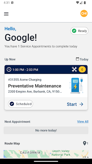 EMPWR Technicians App Screenshot 1