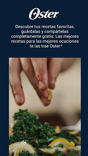 Recetas Oster Screenshot 0