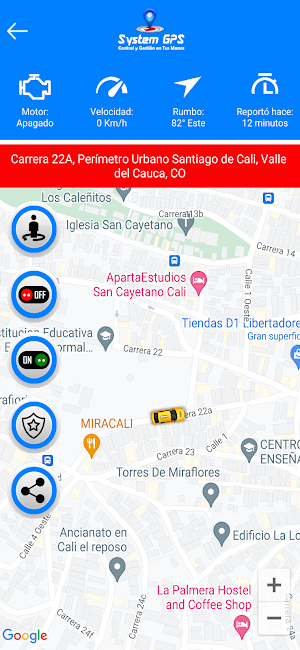 System GPS Screenshot 2