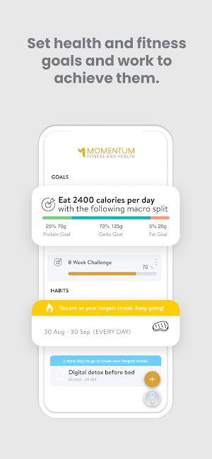 Momentum Fitness and Health Screenshot 3