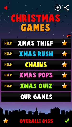 Christmas Games PRO - 5 in 1 Screenshot 0