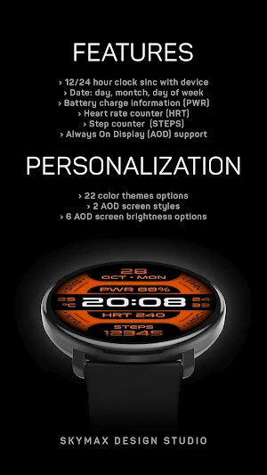 Obscure Watch Face Screenshot 2