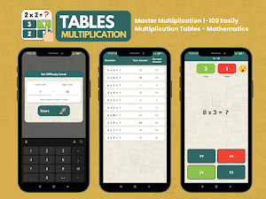 Learn Math Arithmetic Tables Screenshot 1