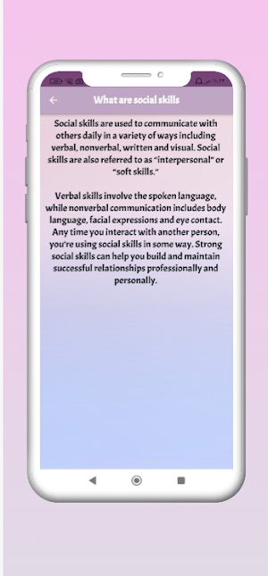 SOCIAL SKILLS Screenshot 3