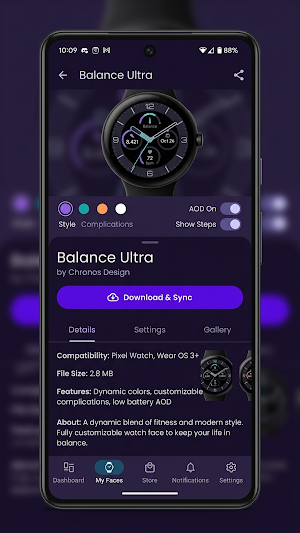 Balance Ultra Watch Faces Screenshot 0