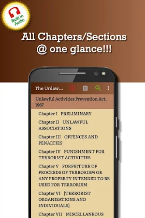 Unlawful Activities Prevention Act 1967 (UAPA) Screenshot 0