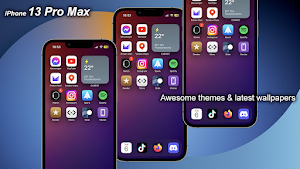 iPhone 13 Pro Max Launcher Screenshot 0