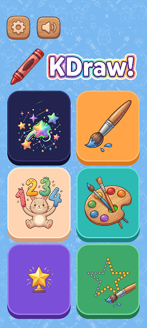 KDraw Kids: Draw & Color Screenshot 0
