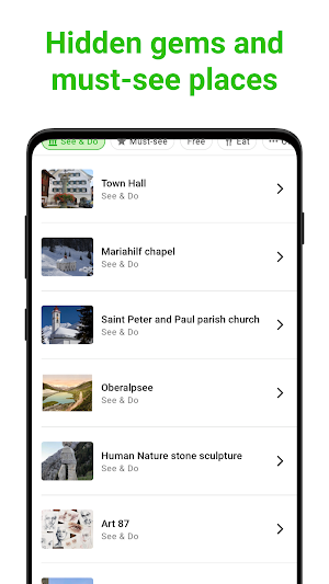 Andermatt SmartGuide Screenshot 2