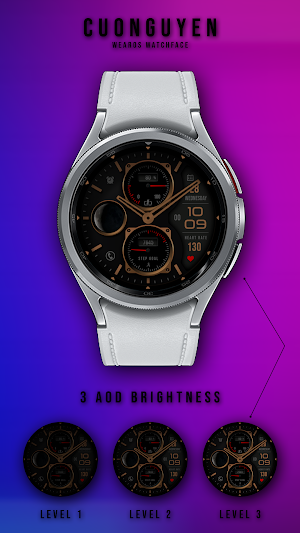 Watch face CNW0010 screenshot 2