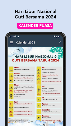 Kalender Hijriyah 2024 Screenshot 2