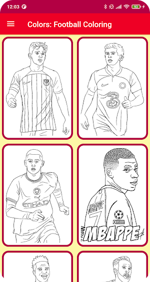Colors: Football Coloring Screenshot 3