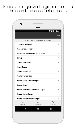Nutrition - Florida Tech Screenshot 1