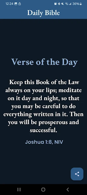 Daily Bible Screenshot 1