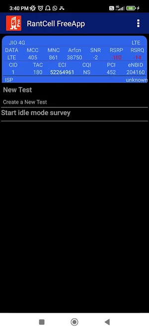 4G/5G Tester app and tools Screenshot 0