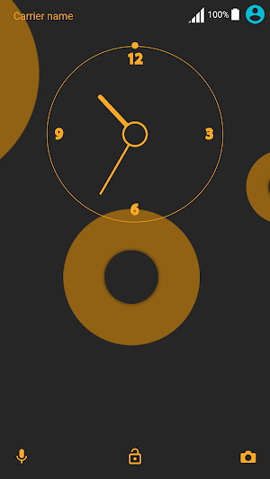 XPERIA ORANGE THEME Screenshot 0
