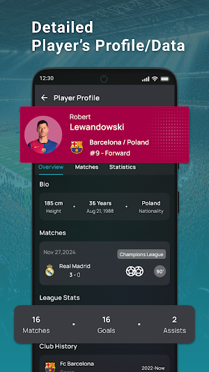 Football Live Score & Stats Screenshot 2