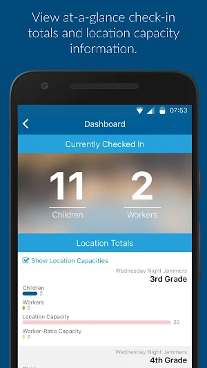 KidCheck Admin Console Screenshot 3