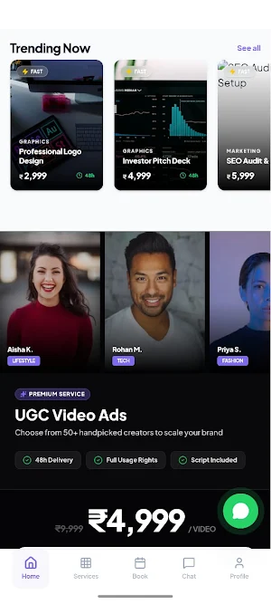 TechiesMedia-Freelance Service Screenshot 2