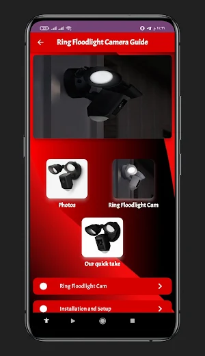 Ring Floodlight Camera Guide Screenshot 0