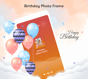 Birthday Photo Frame Screenshot 0