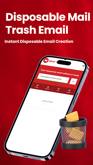 Temp Mail - Trash Email System Screenshot 2