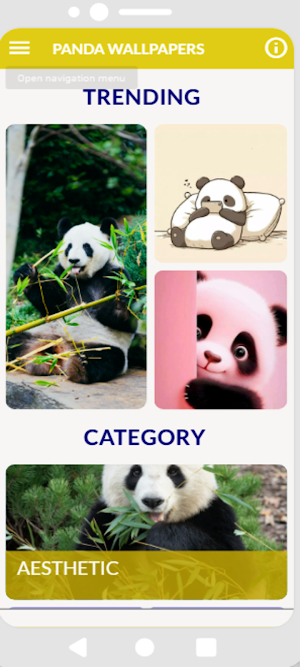 Panda Wallpapers Screenshot 0