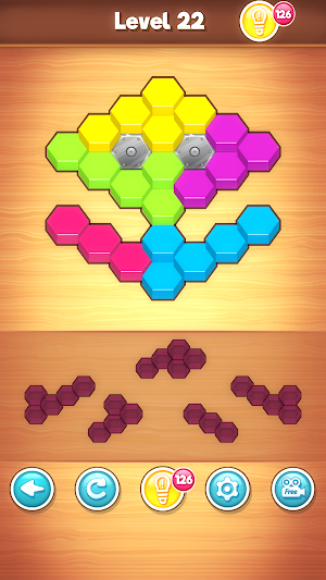 Hexa Puzzle Wood Block Screenshot 0