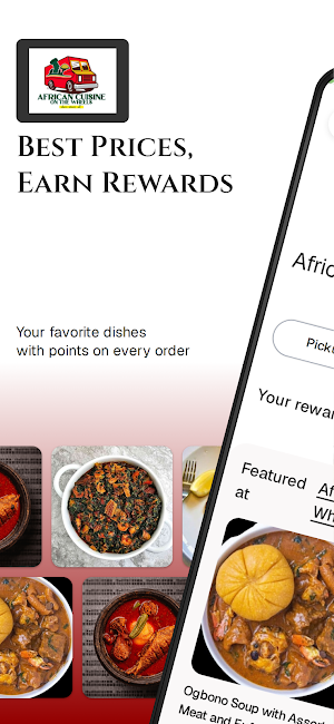 African Cuisine on the Wheels Screenshot 0