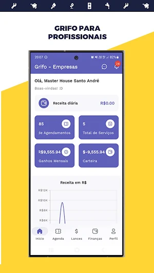 Grifo - Profissionais Screenshot 0
