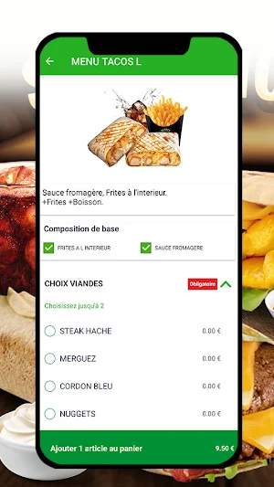 H Burger et Pizza Screenshot 3