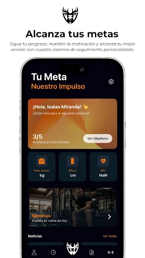 Im Entrenamientos App Screenshot 1