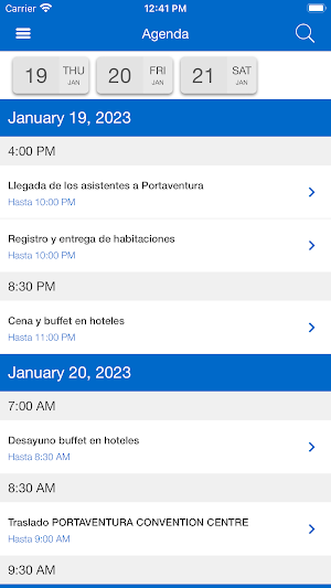 Convención2023 Screenshot 1