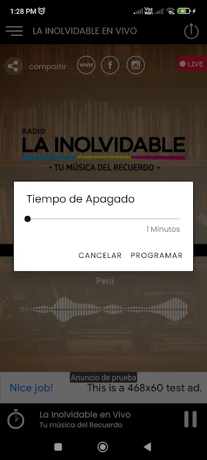Radio La Inolvidable en Vivo Screenshot 2