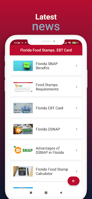 Florida Food Stamps. EBT Card Screenshot 3